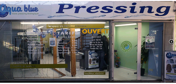 Pressing Aqua blue Montpellier 34