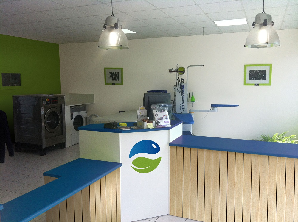 INTERIEUR PRESSING ECOLOGIQUE AQUA BLUE