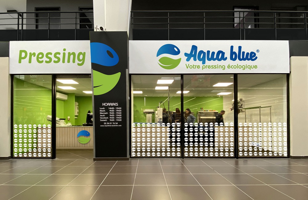 Franchise Pressing écologique Aqua Blue